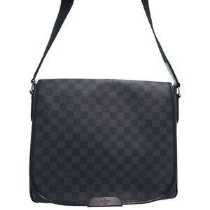 Louis Vuitton Damier Graphite Black Daniel Shoulder Bag
